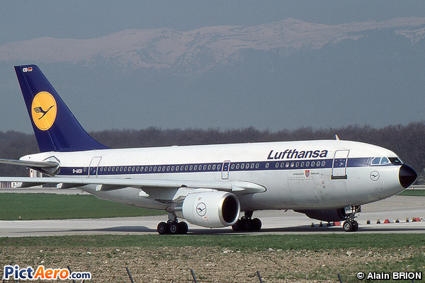 Airbus A310-203(F) (Lufthansa)
