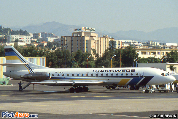 Sud SE-210 Caravelle 10B3 (Transwede Airways)