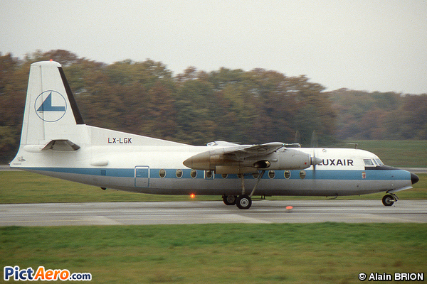 Fokker F27-2080 (Luxair - Luxembourg Airlines)