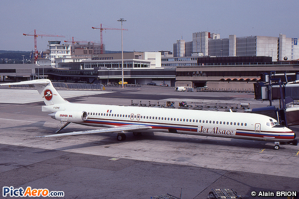 McDonnell Douglas MD-83 (DC-9-83) (Jet Alsace)