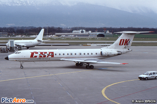 Tupolev Tu-134A (CSA Ceskoslovenske Aerolinie)