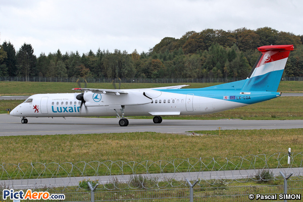 DHC-8-402Q (Luxair - Luxembourg Airlines)
