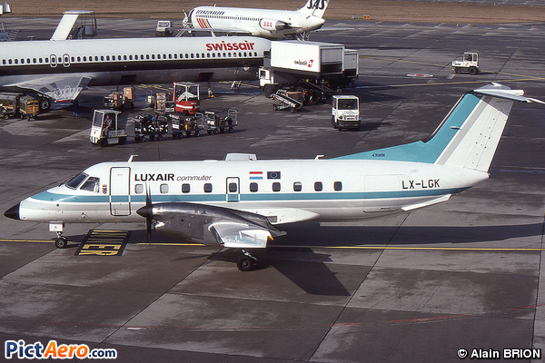 Embraer EMB-120 ER Brasilia (Luxair - Luxembourg Airlines)