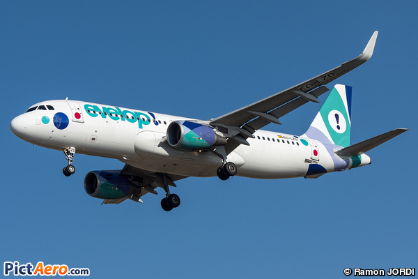 Airbus A320-214 (Evelop Airlines)