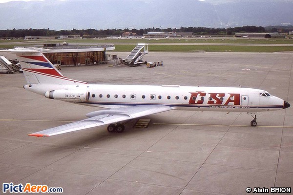 Tupolev Tu-134A (CSA Ceskoslovenske Aerolinie)