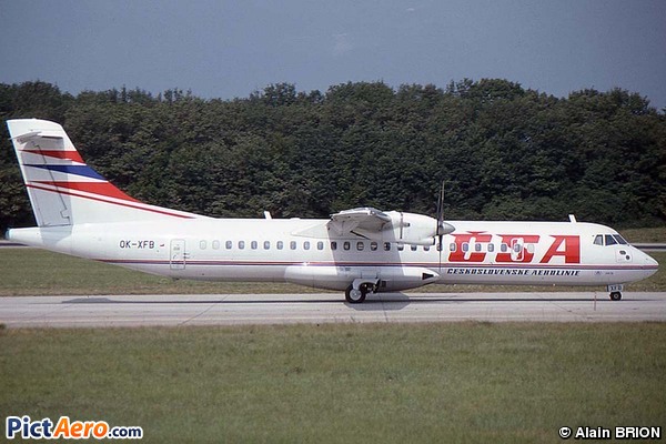 ATR 72-202 (CSA Czech Airlines)