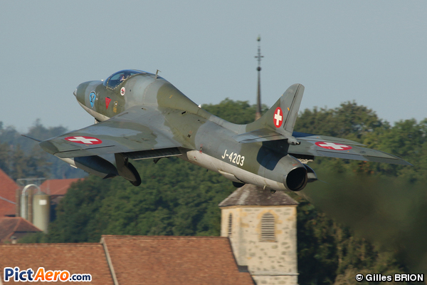 Hawker Hunter T.MK. 68 (Musée de l'aviation militaire de Payerne)