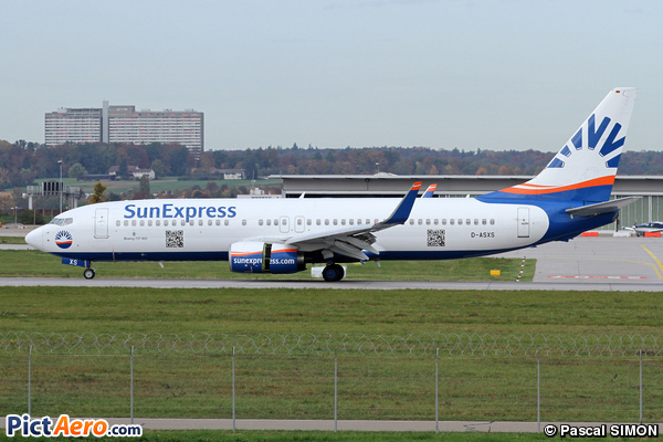 Boeing 737-8AS/WL (SunExpress Deutchland)