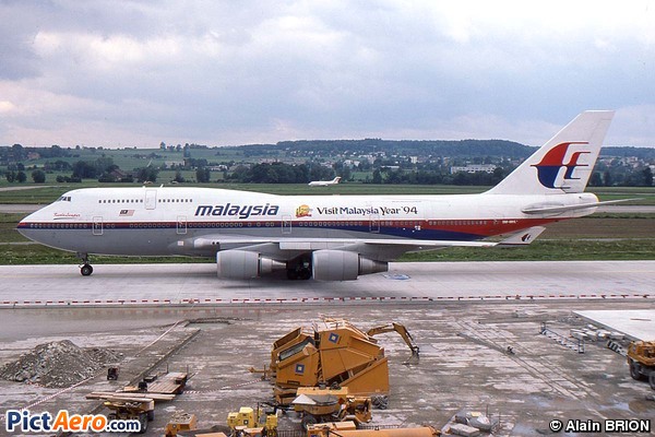 Boeing 747-4H6/BCF (Malaysia Airlines)