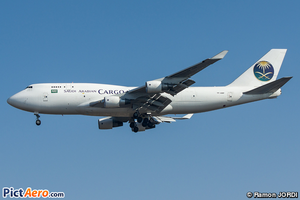 Boeing 747-412/BCF (Saudi Arabian Airlines Cargo)