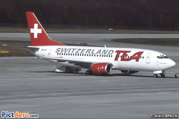 Boeing 737-3Y0/QC (TEA Switzerland)