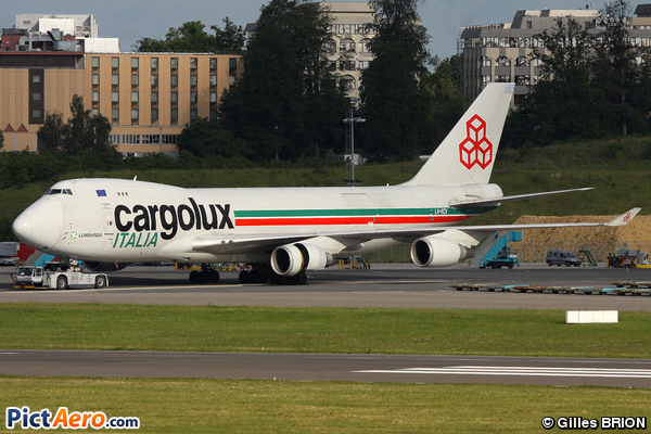 Boeing 747-4R7F/SCD (Cargolux Italia (Cargolux))