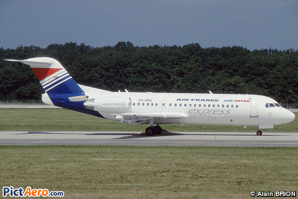 Fokker 70 (F-28-0070) (Air France/Air Littoral)