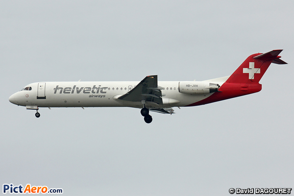 Fokker F28-0100 (Helvetic Airways)