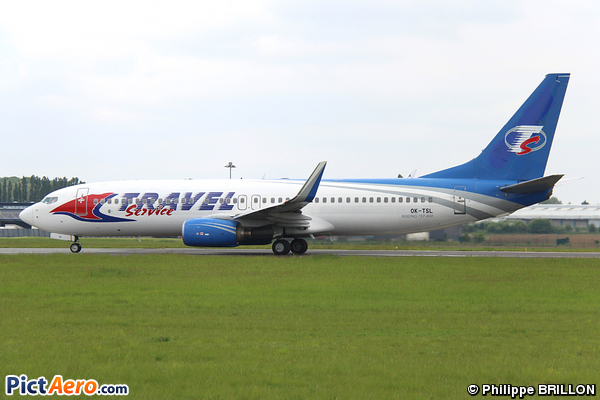 Boeing 737-8AS (Travel Service)