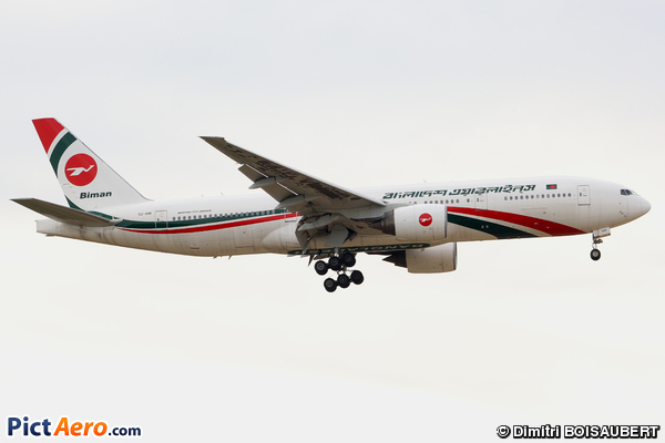 Boeing 777-266/ER (Biman Bangladesh Airlines)