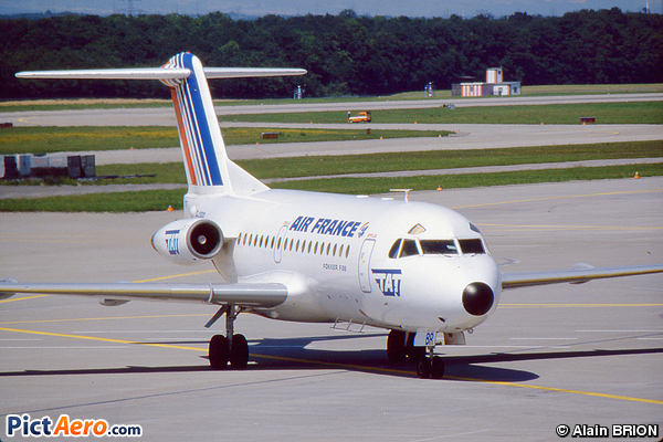 Fokker F-28-1000 Fellowship  (TAT - Transport Aerien Transrégional)
