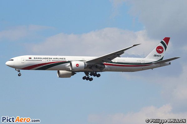 Boeing 777-3E9/ER (Biman Bangladesh Airlines)