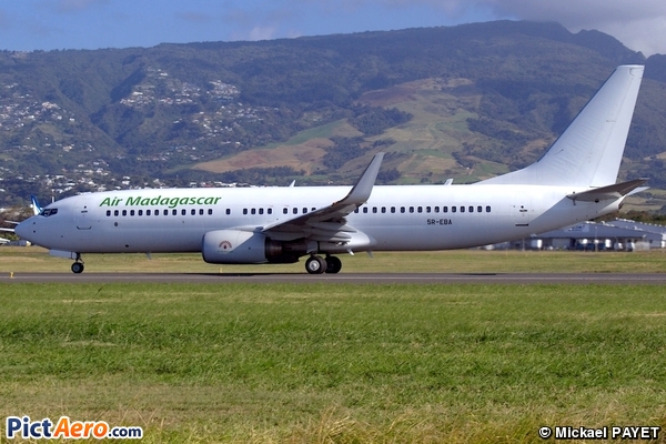 Boeing 737-86N/WL (Air Madagascar)