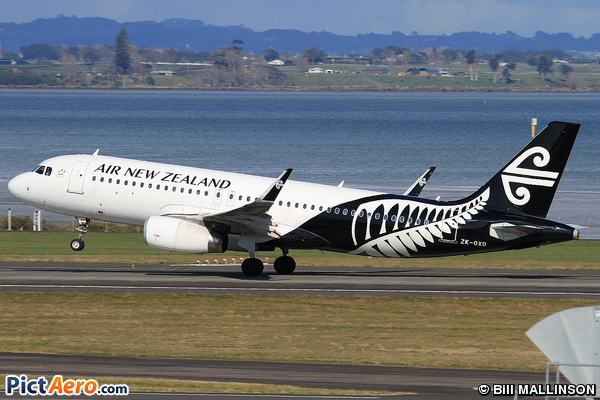 Airbus A320-232/WL (Air New Zealand)