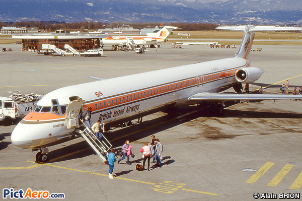 McDonnell Douglas MD-83 (DC-9-83) (British Island Airways)