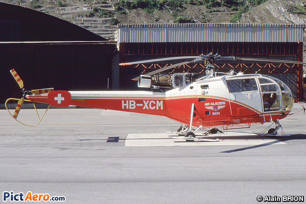 SA-3160 Alouette III (Air-Glaciers Sion)