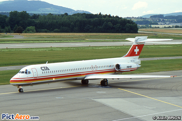 McDonnell Douglas MD-87 (DC-9-87) (Balair cta)