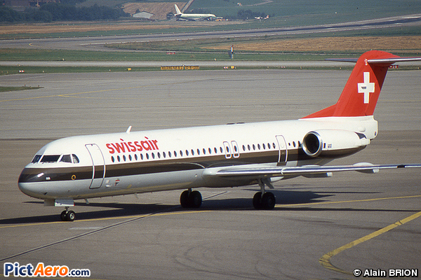 Fokker 100 (F-28-0100) (Swissair)