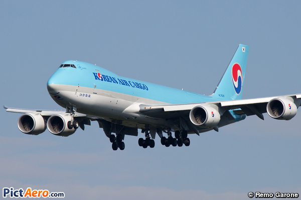 Boeing 747-8B5F/SCD (Korean Air Cargo)
