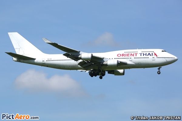 Boeing 747-4Q8 (Orient Thai Airlines)