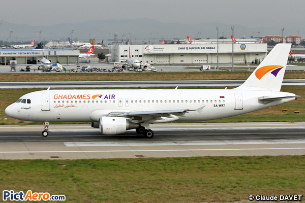 Airbus A320-211 (Ghadames Air Transport)