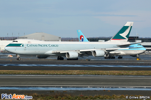 Boeing 747-867F/SCD (Cathay Pacific)