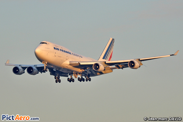 Boeing 747-428/BCF (Air France Cargo)