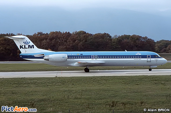 Fokker 100 (F-28-0100) (KLM Royal Dutch Airlines)