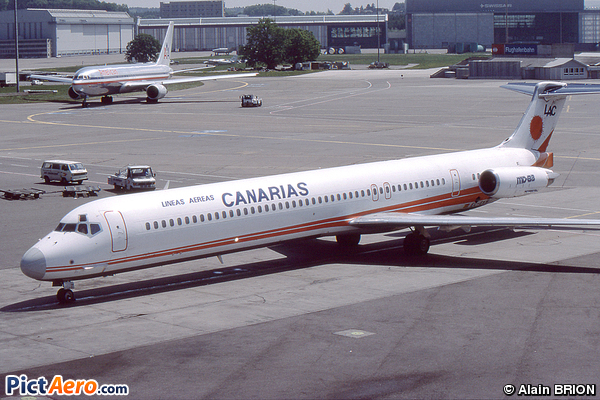McDonnell Douglas MD-83 (DC-9-83) (Lineas Aereas Canarias)