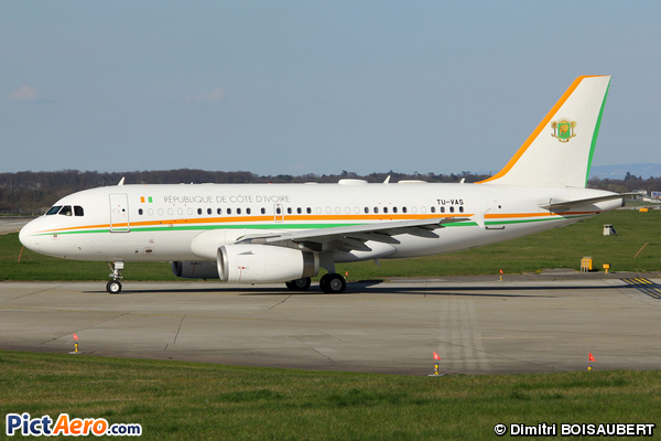 Airbus A319-133X/CJ (Ivory Coast - Air Force)