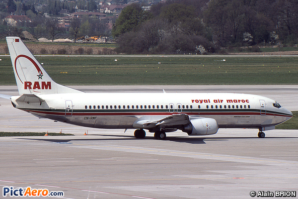 Boeing 737-4B6 (Royal Air Maroc (RAM))