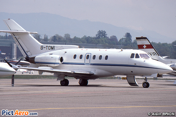 Hawker Siddeley 125-600B (Falcon Jet Centre Limited)