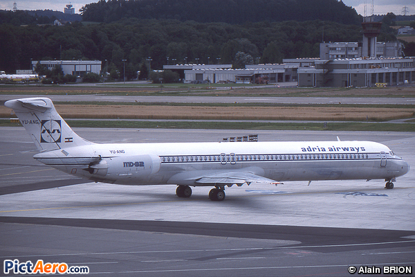 McDonnell Douglas MD-82 (DC-9-82) (Adria Airways)