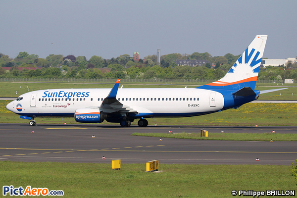 Boeing 737-86N/WL (SunExpress Deutchland)