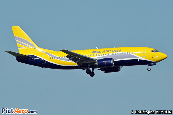 Boeing 737-3B3/QC (ASL Airlines France)