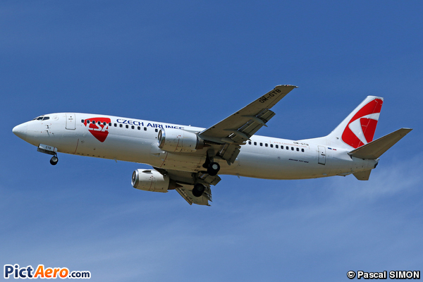 Boeing 737-49R (CSA Czech Airlines)