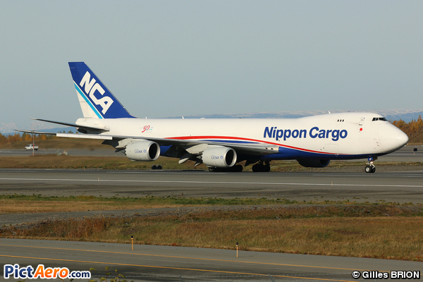 Boeing 747-8KZF/SCD (Nippon Cargo Airlines (NCA))