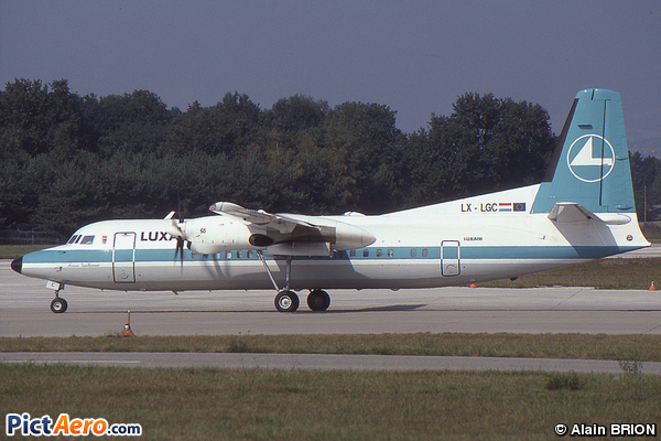 Fokker 50 (Luxair - Luxembourg Airlines)
