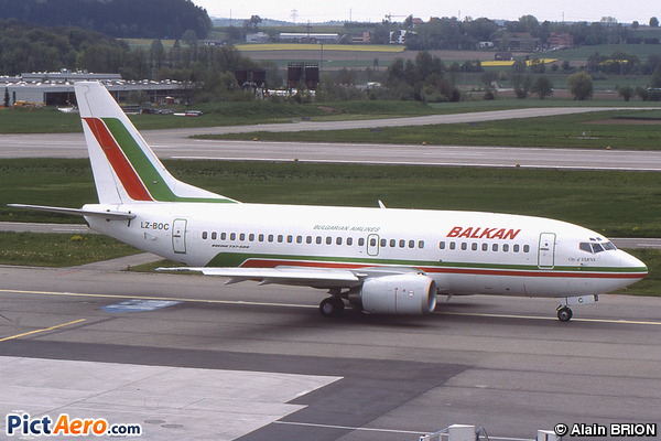 Boeing 737-53A (Balkan Bulgarian Airlines)