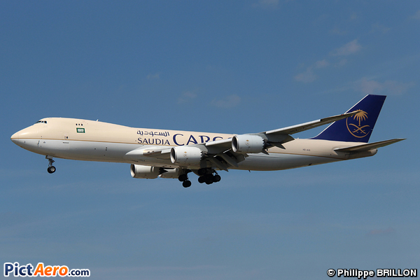 Boeing 747-87UF (Saudi Arabian Airlines Cargo)