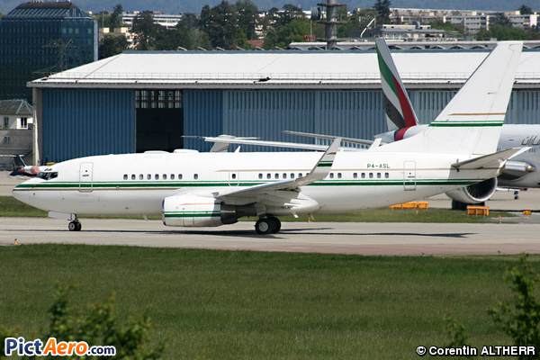 Boeing 737-7BH/BBJ (Arabasco Flight Operations)