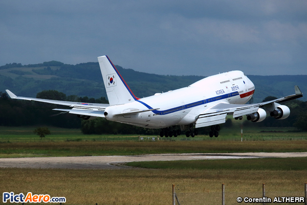 Boeing 747-4B5 (South Korea - Air Force)
