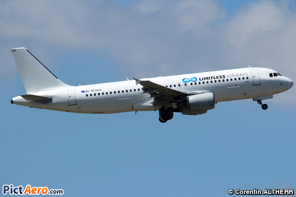 Airbus A320-214 (Limitless Airways)