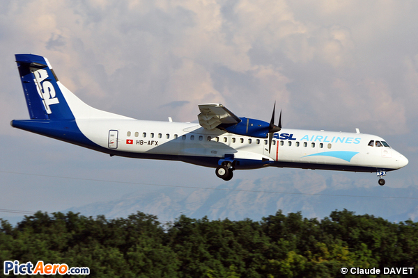 ATR 72-202 (ASL Airlines Switzerland)